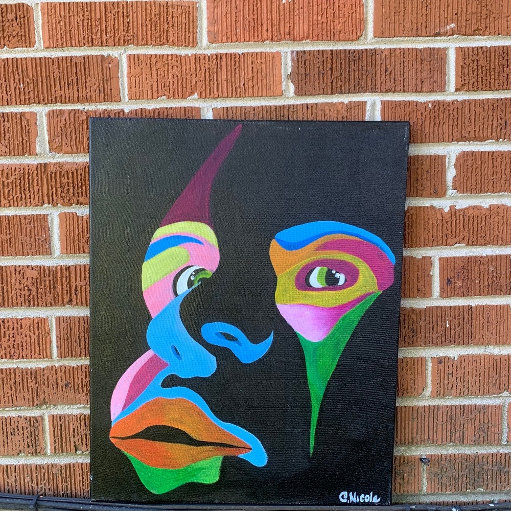 Face of Many Colors